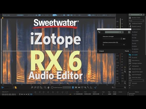 iZotope RX 6 Demo by Sweetwater