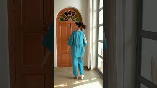 Download Lagu Drape yourself in elegance with our Celestial Blue Russian Silk Coord Set. MP3