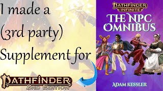 I made a Supplement for Pathfinder 2e