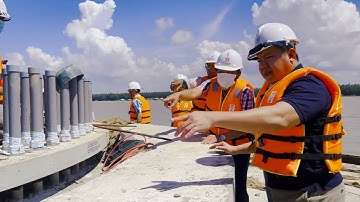 Phim Ngắn Khánh Thành Nhà Máy Điện Gió Đông Hải 1 - Trà Vinh | Trungnam Group | 16-01-2022