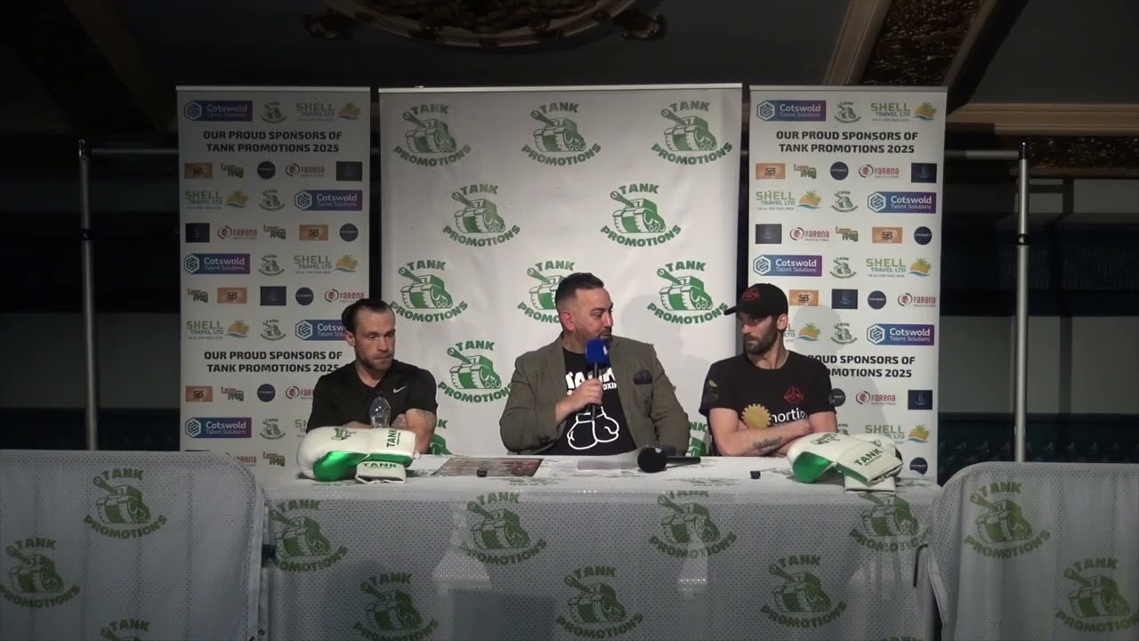 Пресс-конференция Tank Promotions: Дэрил Хейл против Роба Пэйджета