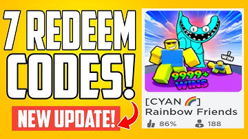 Rainbow Friends Race CODES 2024 - EVERY WORKING CODES | ALL ROBLOX CODES [CYAN]