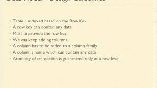 15.5. HBase | Design Guidelines