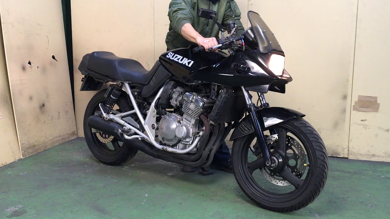 GSX250Sカタナ黒12976009331234567 - YouTube