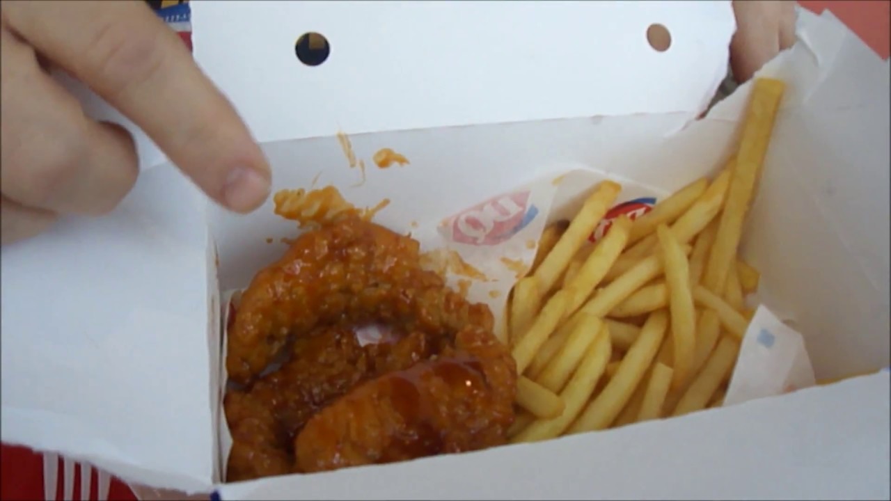 Dairy Queen Honey Hot Glazed Chicken Tender Basket review