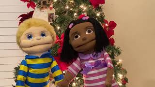 "Christmas bells are ringing" virtual primary singing time with the primary puppets.