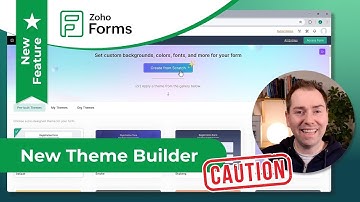 Zoho Forms - New Theme Builder