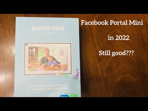 Unbox Facebook Portal Mini in 2022..