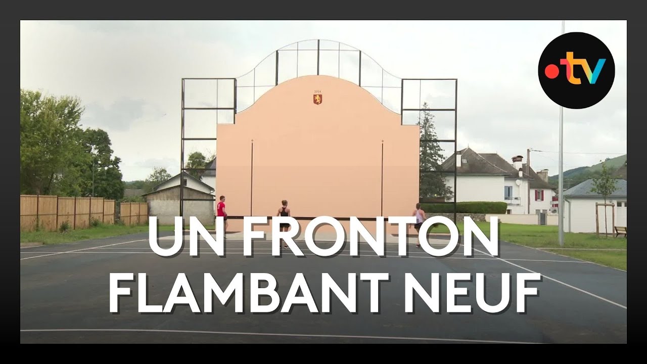 Pays basque : Menditte dispose enfin d'un fronton !