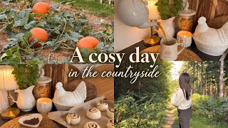 Slow Living in the English Countryside 🕯️🍂 Cozy Baking, Forest Walk & Nature Sounds screenshot 2