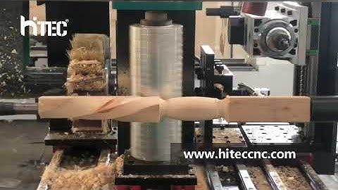 Multi function wood carving milling turning sanding cnc lathe with spindle