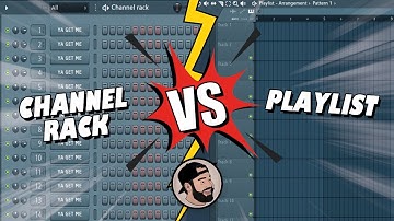 Channel Rack Drums VS. Playlist Drums in FL Studio