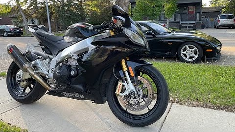 APRILIA RSV4 LAUNCH CONTROL! AKRAPOVIC EXHAUST. Pure Sound