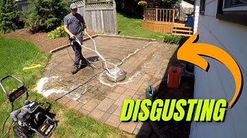Cleaning and Replacing Polymeric Sand in a Paver Patio