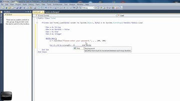 VB 2010 [Tutorial] Check Password for Special Characters