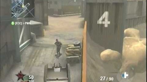 NEW Glitch on Launch "Floating" in the sky! Call of Duty Black Ops Wii