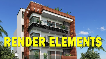 How to Use Render Elements Using  V-ray 5 in 3ds max 2021