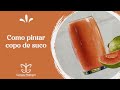 Como pintar copo de suco | PINTURA EM TECIDO