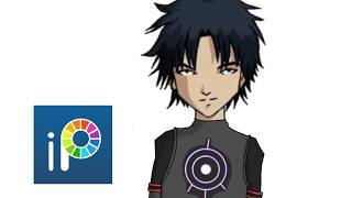 Code Lyoko - William's avatar in 2D - (Speededit)