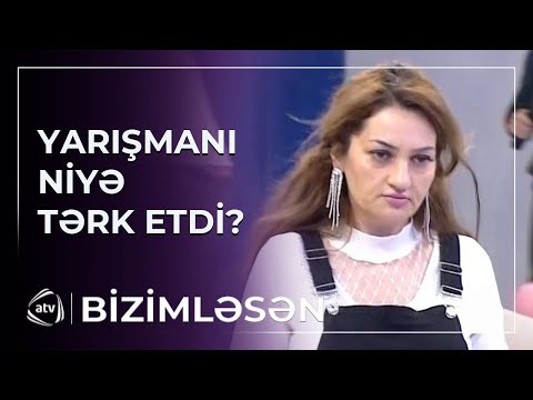 ŞOK ANLAR YAŞANDI! Arzu yarışmanı tərk edib, getdi / Bizimləsən