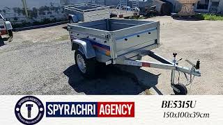 Spyrachri.com: BE5315U - Cargo Trailer (150x100x39 cm)