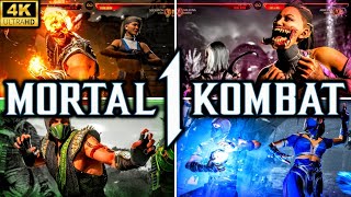 Mk1 Fatal Blow Kombos For All Characters And Kameos 4K 60 Fps Base Roster Mortal Kombat 1