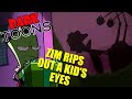 Zim Rips Out a Kid's Eyes - Dark Toons