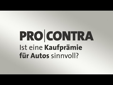 Pro & Contra: Ist eine Kaufprämie für Autos sinnvoll?