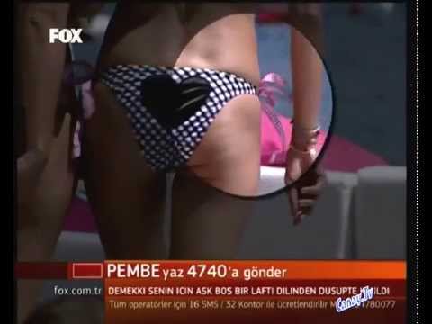 Seda Üren Frikik Bikini Dekolte Serisi 2014 Canay TV