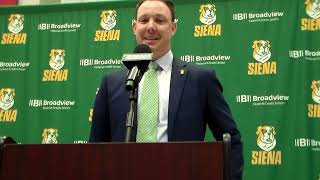 Gerry McNamara’s Introductory Speech as Siena Men’s Basketball Coach