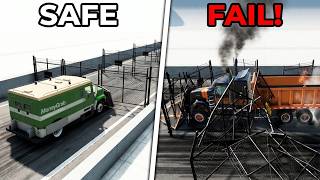1000 GATES vs TRUCKS | Survival Chance Challenge | BeamNG.drive