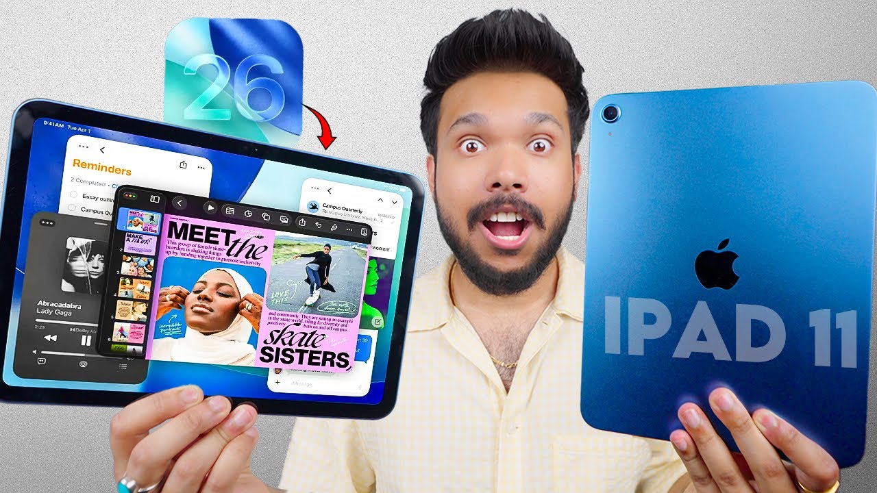 iPad OS 26 on iPad 11th Gen - 30K Wala iPad !