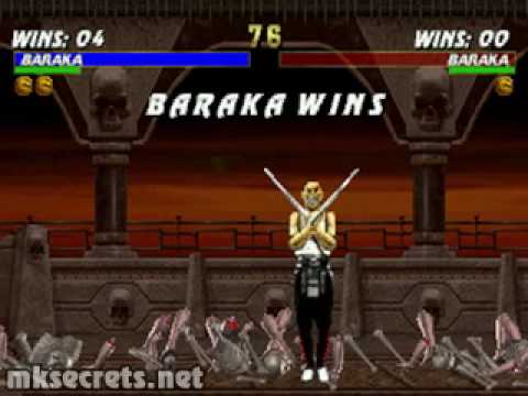 Mortal Kombat Trilogy (Playstation) - Baraka Playthrough [HD