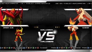 Dragon Claw VS. Blaziken