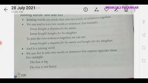 Class 2 Vocabulary and grammar of Chapter 11 Ismat