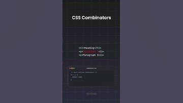 CSS Combinators #css #javascript #html #shorts #webdevelopment #programming #development