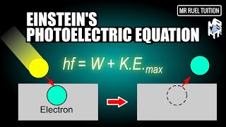 Einstein's Photoelectric Equation \\ Practice Problems