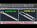 Creating Paper Clip and Cotter Pin Using Swift Command