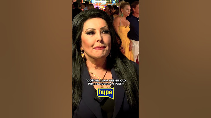 Dragana Mirkovic o duetu sa Acom Lukasom "Sad i zauvek" #hypetv #draganamirkovic #acalukas