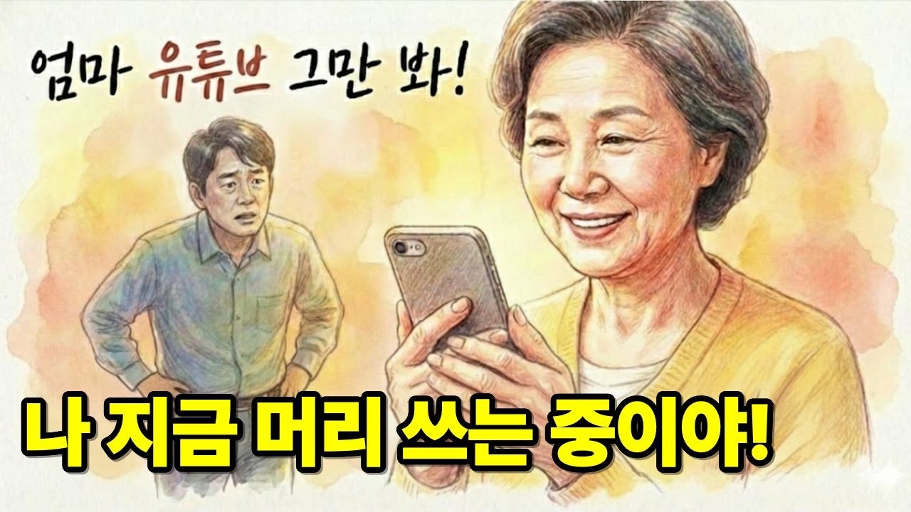 “엄마 유튜브 그만 봐”라고 말했다가 후회한 이유
