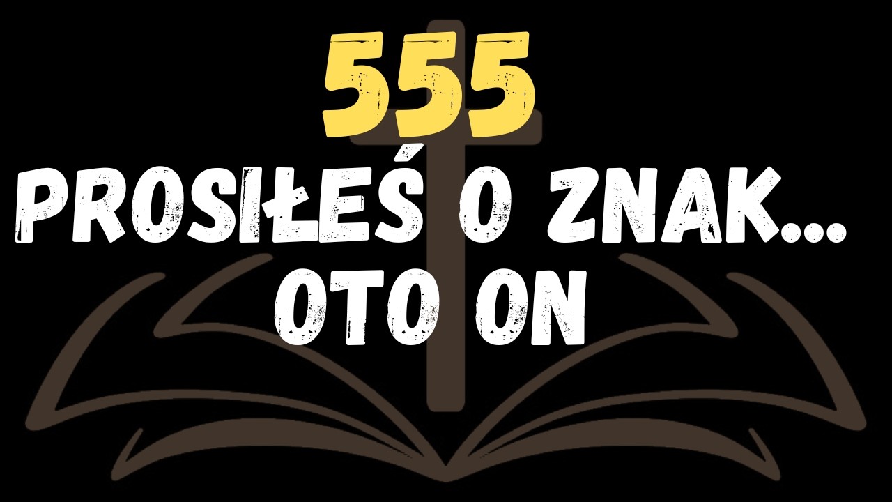 Prosiłeś o znak    oto on  Nie ignoruj go dzisiaj