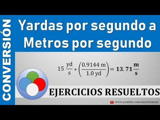 Yardas por segundo a Metros por segundo (yd/s a m/s) 