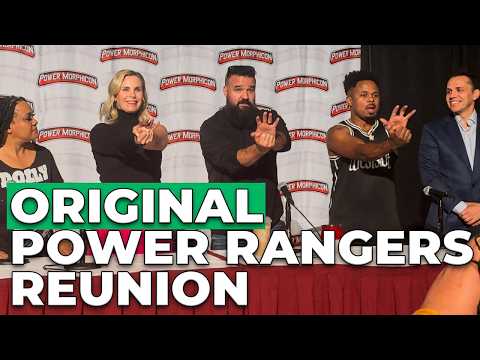 Mighty Morphin Power Rangers REUNION Panel You Have to See (2026)
