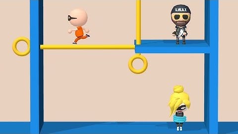 Prison Escape Gameplay All Level Pull The Pin / Prison Escape Game