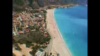 TURKEY, FETHYE-OLUDENIZ PARAGLIDING (ТУРЦИЯ, ПОЛЕТ НА ПАРАГЛАЙДЕ)