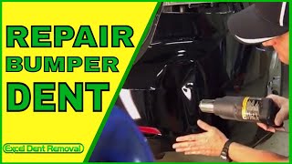 Bumper Dent Repair  How To Remove a Dent In a Plastic Bumper