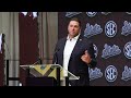 Mississippi State head coach Jeff Lebby talks transfers and new additions
