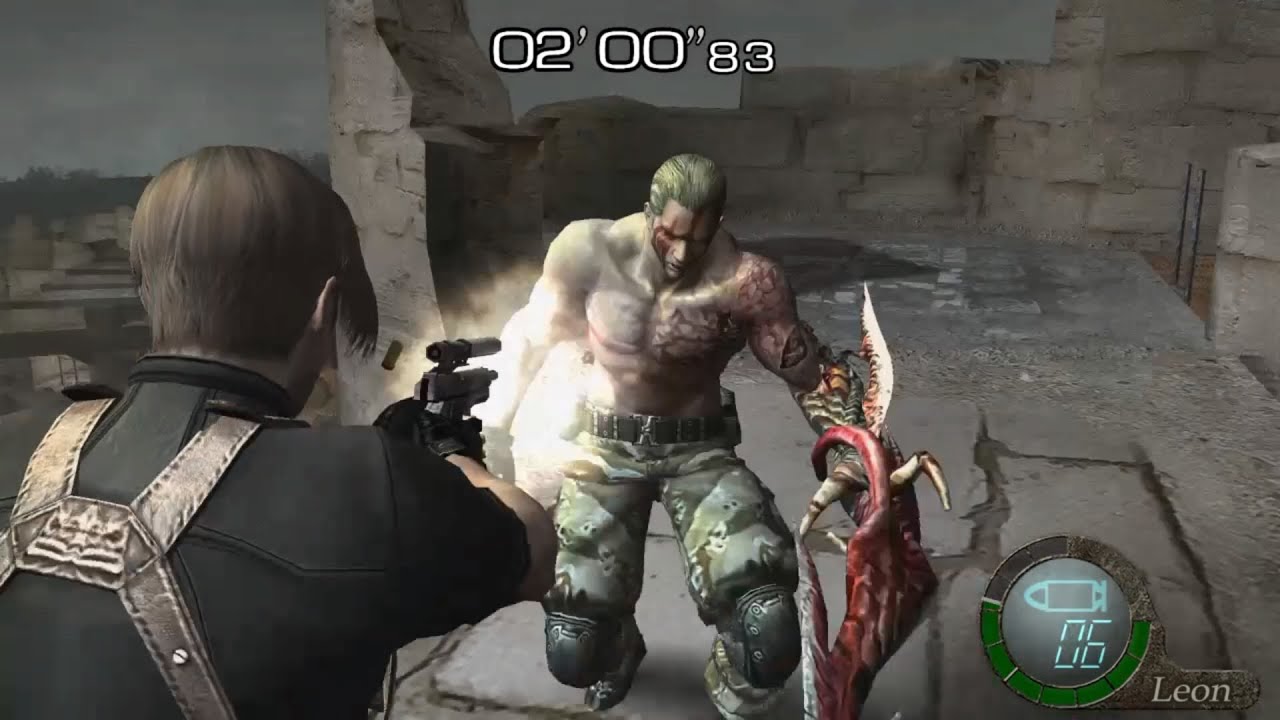 バイオハザード4 クラウザーにマグナムを撃つと Resident Evil 4 Ps4 Youtube