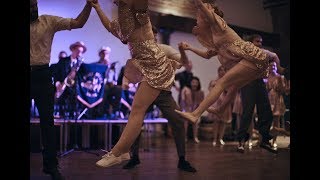 JazzMAD Swing Dance Show with Live Music by Palace Avenue Swing