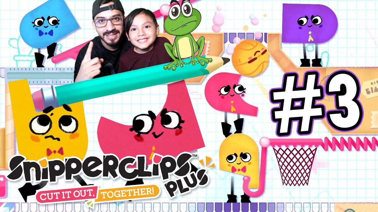 Salvamos una Ranita | SnipperClips Capitulo 3 | Juegos Karim Juega